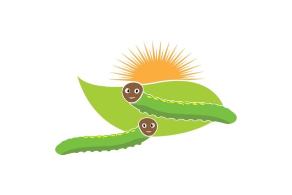 Caterpillars Vector Illustration: A Versatile Design Asset