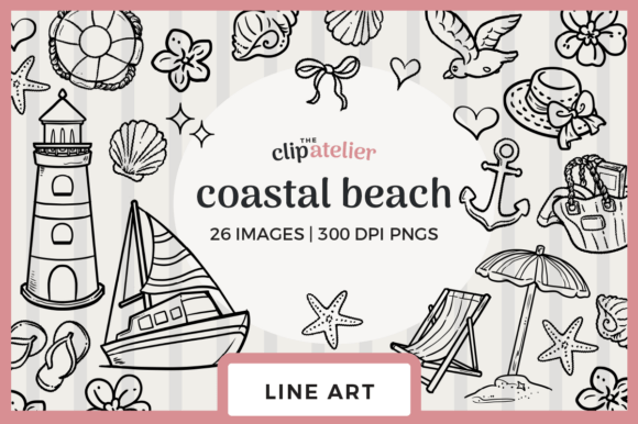 Unlocking Coastal Charm: A Designer's Guide to Beach Line Art