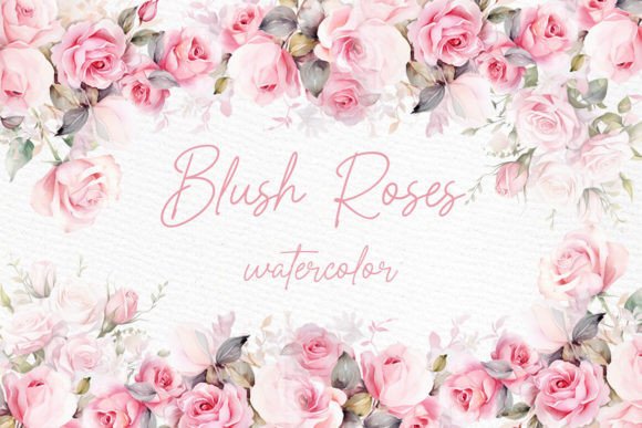 Watercolor Roses Clipart Blush Floral: A Designer's Guide
