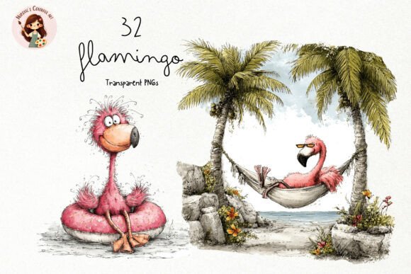 Whimsical Summer Flamingo PNG Clipart: A Designer's Guide